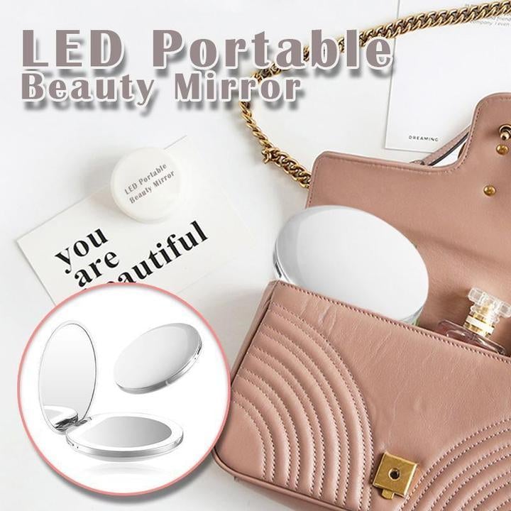 Rechargeable LED Makeup Mirror